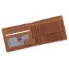 Nordee HJORT 035 konyak férfi bőr pénztárca 11 x 9 x 2.5 cm