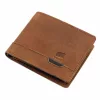 Nordee HJORT 035 konyak férfi bőr pénztárca 11 x 9 x 2.5 cm