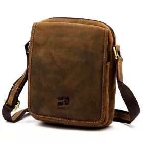 Nordee DOH-GM-02 férfi bőr oldaltáska 19 x 23 x 8 cm