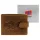 Nordee L895 MOTOSKULL barna férfi bőr pénztárca 12.5 x 9.8 x 2.5 cm