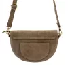 Luka 25-004 taupe női bőr válltáska 27 x 16 x 9 cm