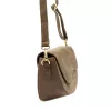 Luka 25-004 taupe női bőr válltáska 27 x 16 x 9 cm