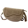Luka 25-004 taupe női bőr válltáska 27 x 16 x 9 cm
