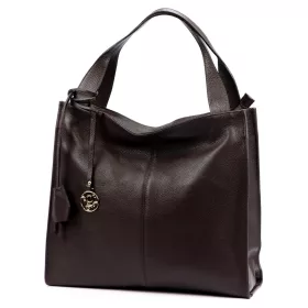   Gregorio 1725 DOLLARO női barna bőr válltáska, shoppertáska 39 x 38 x 14 cm