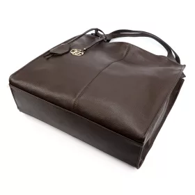   Gregorio 1725 DOLLARO női barna bőr válltáska, shoppertáska 39 x 38 x 14 cm