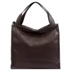 Gregorio 1725 DOLLARO női barna bőr válltáska, shoppertáska 39 x 38 x 14 cm
