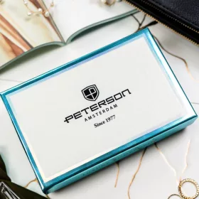   Peterson PTN PX30-PF2 színes virágmintás női pénztárca 15 x 9 x 3 cm