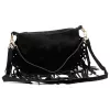 Luka 25-015 fekete női bőr kézitáska, válltáska 34 x 21 x 5 cm