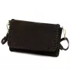 Luka 25-028 sötétbarna női bőr válltáska 22 x 13 x 6 cm