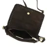 Luka 25-028 sötétbarna női bőr válltáska 22 x 13 x 6 cm