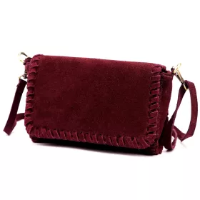 Luka 25-028 bordó női bőr válltáska 22 x 13 x 6 cm