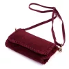 Luka 25-028 bordó női bőr válltáska 22 x 13 x 6 cm