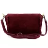Luka 25-028 bordó női bőr válltáska 22 x 13 x 6 cm