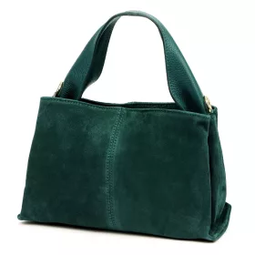   Luka 24-061 türkiz női bőr kézitáska, válltáska 26 x 16 x 12 cm