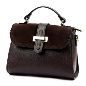   Luka 25-035 barna női bőr kézitáska, válltáska 24.5 x 19 x 10 cm