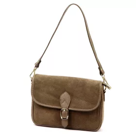 Luka 25-036 drapp női bőr válltáska 24 x 18 x 8 cm