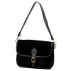 Luka 25-036 fekete  női bőr válltáska 24 x 18 x 8 cm