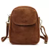 Luka 25-038 konyak női bőr válltáska 15 x 20 x 7 cm