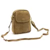 Luka 25-038 mogyoró női bőr válltáska 15 x 20 x 7 cm