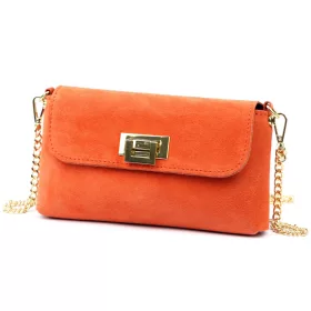 Luka 25-001 narancs női bőr válltáska 22 x 12.5 x 6 cm