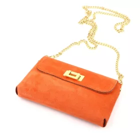 Luka 25-001 narancs női bőr válltáska 22 x 12.5 x 6 cm