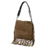 Luka 25-022 női bőr taupe válltáska 33 x 30 x 6 cm