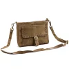 Luka 25-024 drapp női bőr oldaltáska 27 x 18 x 7 cm
