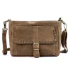 Luka 25-024 drapp női bőr oldaltáska 27 x 18 x 7 cm