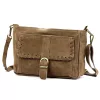Luka 25-024 drapp női bőr oldaltáska 27 x 18 x 7 cm