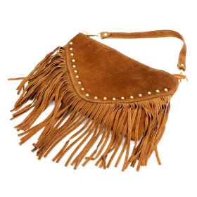   Luka 25-013 konyak női bőr kézitáska, válltáska 30 x 21 x 5 cm