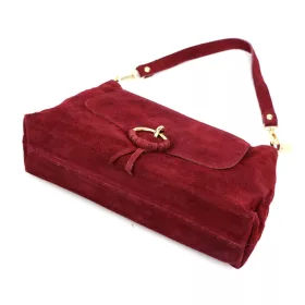   Luka 25-014 bordó női bőr kézitáska, válltáska 30 x 19 x 9 cm