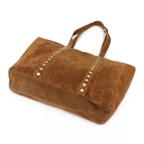 Luka 25-016 konyak női bőr válltáska 47 x 28 x 13 cm