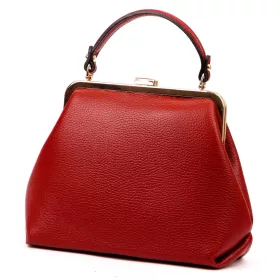   Luka 24-024 piros női bőr kézitáska, válltáska 27 x 23 x 11 cm