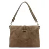Luka 25-002 drapp női bőr válltáska 31 x 21 x 7 cm