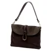 Luka 25-002 sötétbarna női bőr válltáska 31 x 21 x 7 cm
