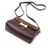 Luka 20-097 barna női bőr válltáska 22 x 14 x 10.5 cm