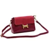 Luka 20-097 bordó női bőr válltáska 22 x 14 x 10.5 cm