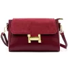Luka 20-097 bordó női bőr válltáska 22 x 14 x 10.5 cm