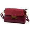 Luka 20-097 bordó női bőr válltáska 22 x 14 x 10.5 cm