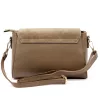 Luka 20-097 homokszínű női bőr válltáska 22 x 14 x 10.5 cm