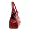 Luka 20-054 MN bordó női bőr válltáska, oldaltáska 36 x 26 x 14 cm
