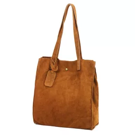 Luka 25-041 konyak női bőr válltáska 31 x 33 x 11 cm