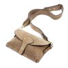 Luka 24-071 taupe női velúr bőr bőr kézitáska 22.5 x 14.5 x 4.5 cm