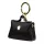 Florence BRE-BAG-1 fekete női bőr kulcstartó 7.5 x 5 x 2.5 cm