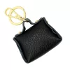 Florence BRE-BAG-1 fekete női bőr kulcstartó 7.5 x 5 x 2.5 cm