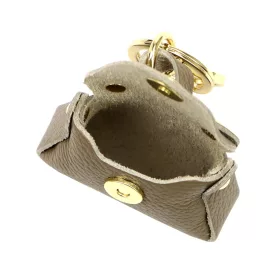   Florence BRE-BAG-1 taupe női bőr kulcstartó 7.5 x 5 x 2.5 cm
