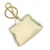 Florence BRE-BAG-1 bézs női bőr kulcstartó 7.5 x 5 x 2.5 cm