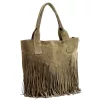 Luka 25-012 drapp női bőr shopper táska 40 x 33 x 17 cm