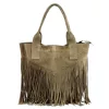 Luka 25-012 drapp női bőr shopper táska 40 x 33 x 17 cm
