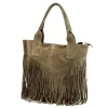 Luka 25-012 drapp női bőr shopper táska 40 x 33 x 17 cm
